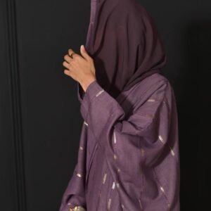 عباية بنفسج ملكي