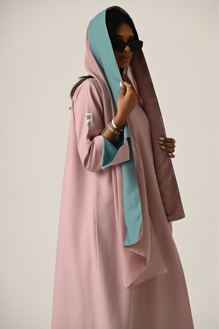 عباية كلوش سرميك (تو فيس ) - الصورة 4