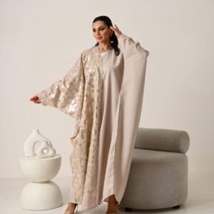 عباية بشت بيج مع طرحة بطرف